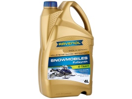 Масло для 4-Такт снегоходов RAVENOL Snowmobiles 4-Takt Fullsynth. (4л)