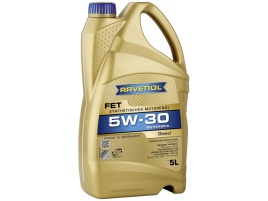 Моторное масло RAVENOL FET Fuel Efficiency Truck SAE 5W-30 (5л)