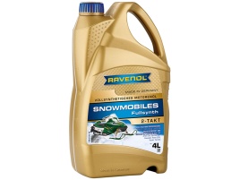 Масло для 2-Такт снегоходов RAVENOL Snowmobiles Fullsynth. 2-Takt (4л)
