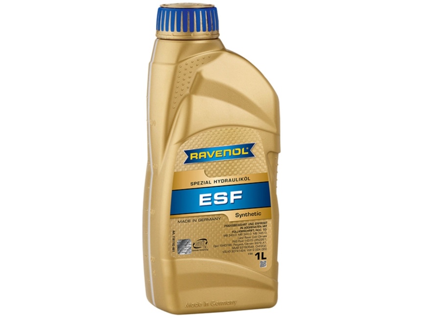 Жидкость для гидроусилителя RAVENOL ESF Extra Servo Fluid (1л) фото 1