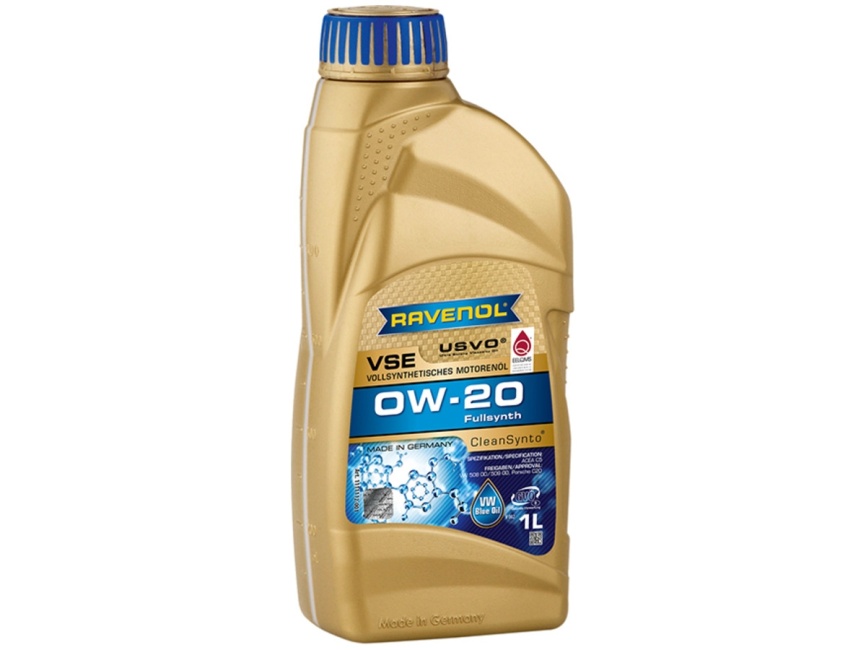Моторное масло RAVENOL VSE SAE 0W-20 (1л) фото 1