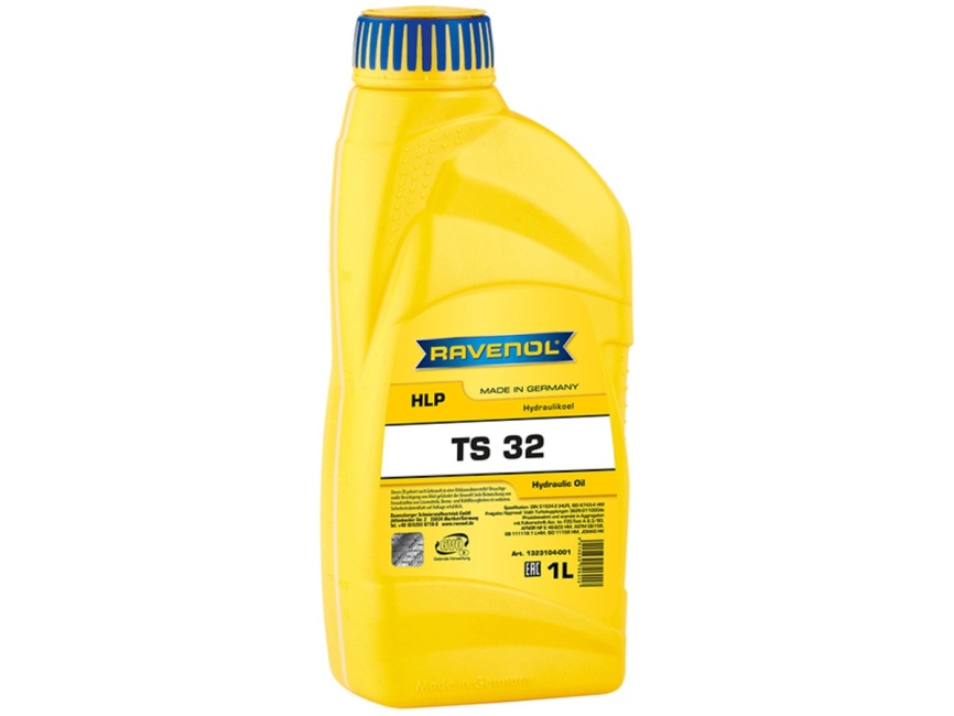 Гидравлическое масло RAVENOL Hydraulikoel TS 32 (HLP) (1л) фото 1