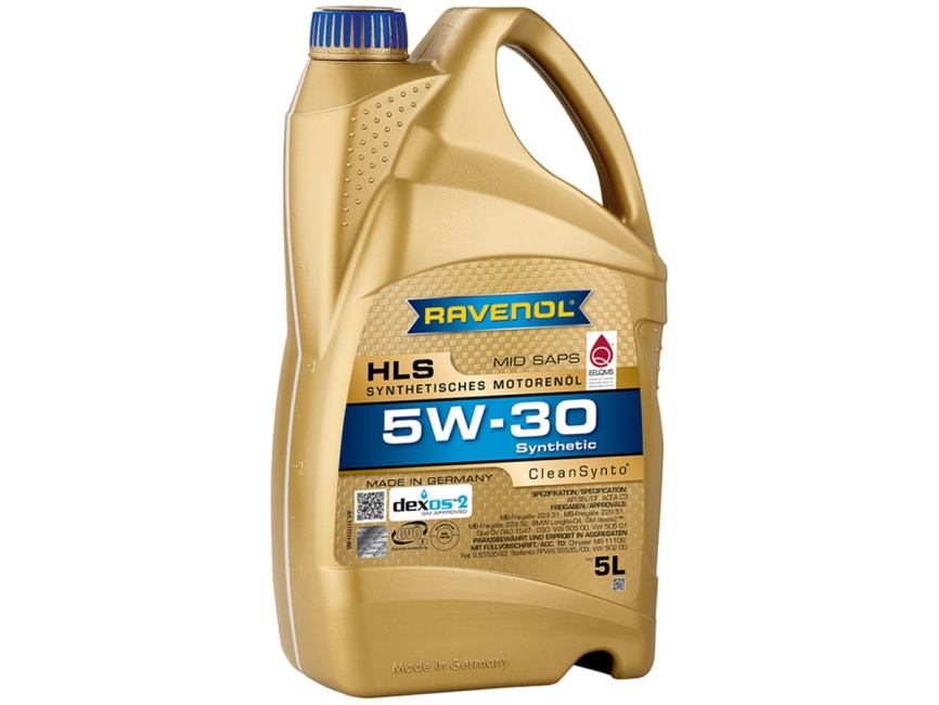 Моторное масло RAVENOL HLS SAE 5W-30 (5л) фото 1