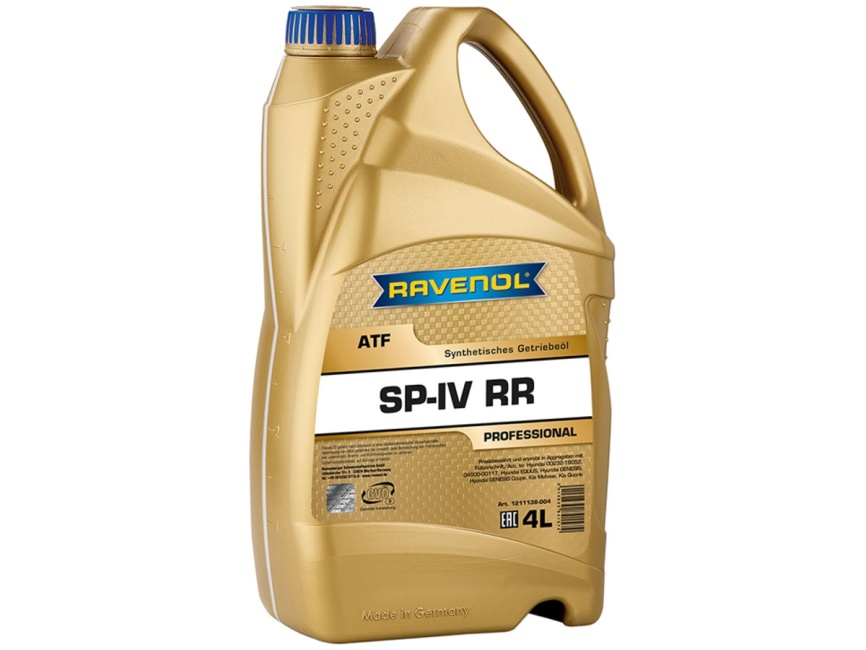 Трансмиссионное масло RAVENOL ATF SP-IV RR (4л) фото 1