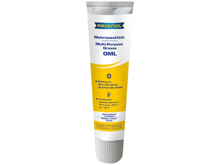 Смазка RAVENOL Mehrzweckfett OML (0,1кг) фото 1