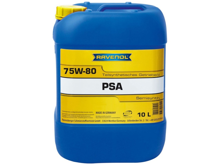 Трансмиссионное масло RAVENOL PSA SAE 75W-80 (10л) фото 1