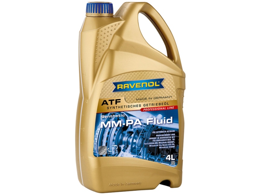 Трансмиссионное масло RAVENOL ATF MM-PA Fluid (4л) фото 1