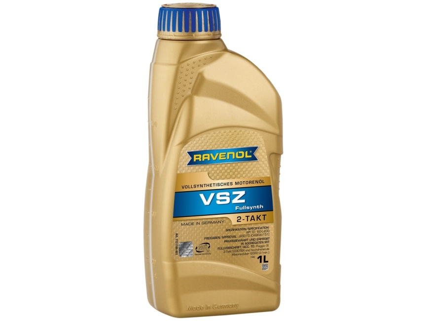 Моторное масло для 2-Такт RAVENOL VSZ Zweitaktoel Vollsynth.(1л) фото 1