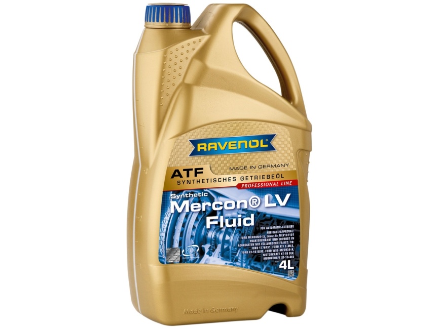 Трансмиссионное масло RAVENOL ATF Mercon LV Fluid (4л) фото 1