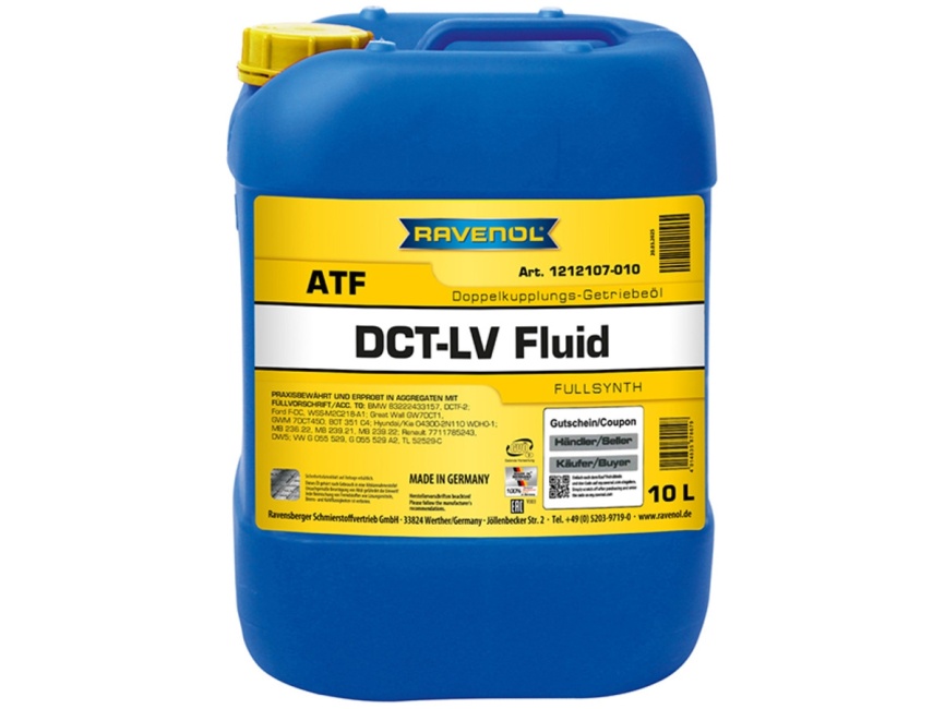 Трансмиссионное масло RAVENOL DCT-LV Fluid (10л) фото 1